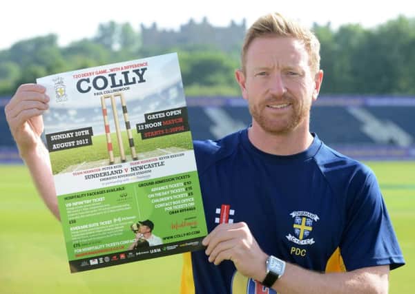 Durham captain Paul Collingwood promotes his testimonial - at the Emirates Riverside on Sunday, August 20
