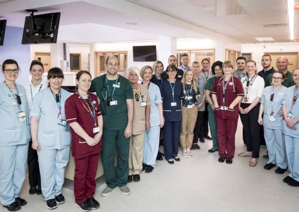 The Emergency Department team at Sunderland Royal Hospital.