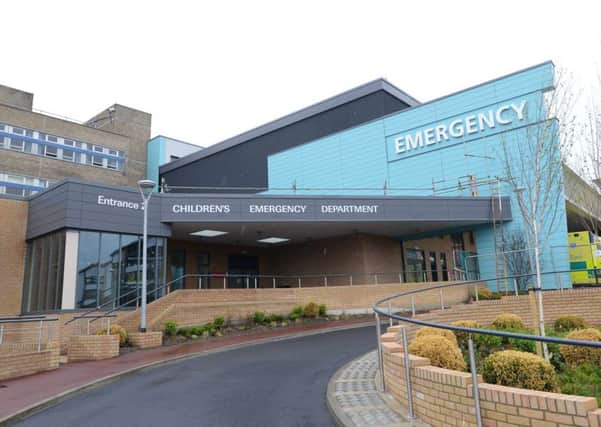 Sunderland Royal Hospital new Emergency Department.