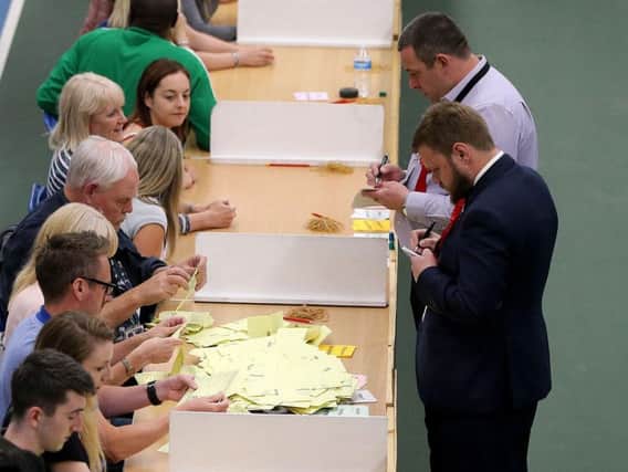 Counting in Sunderland.