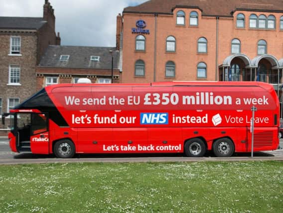 Brexit bus. Picture credit: Charlotte Graham - Guzelian
