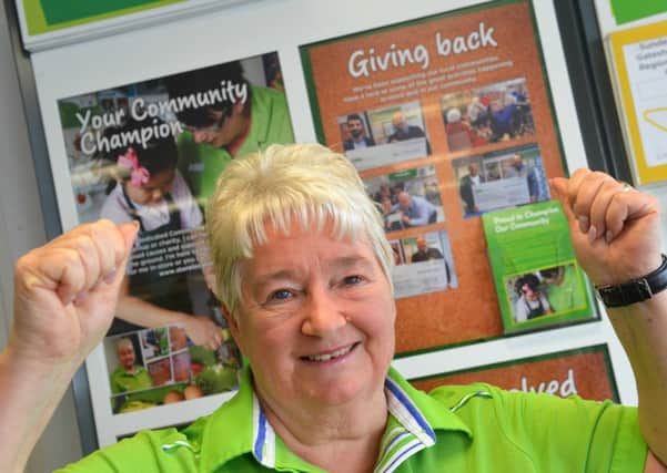 ASDA staff member Maureen Wallwork BEM for services to charity