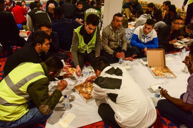 The Sunderland Islamic Society invited the community, both muslim and non-muslim, to break their fast at the University Mosque.