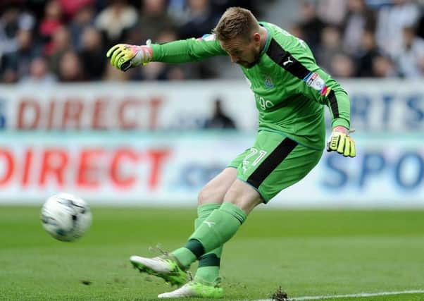 Newcastle keeper Rob Elliot. Picture by Frank Reid