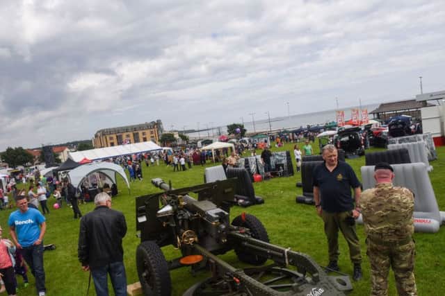 Last year's family day at the Armed Forces weekend