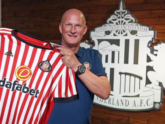 Grayson was appointed Sunderland manager last night