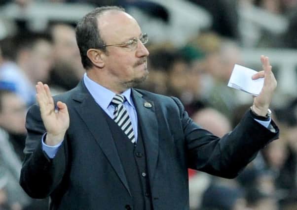 Newcastle boss Rafa Benitez. Picture by Frank Reid.