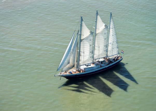 The tall ship Eendracht which is coming to Sunderland.