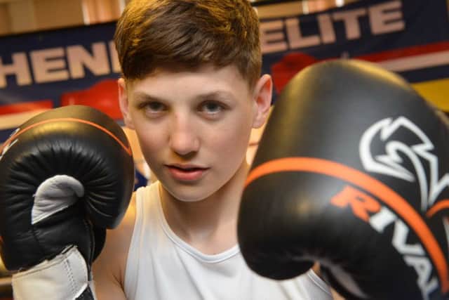Robert Dunn has proved to be a boxing sensation after taking up the sport during his recovery from a car accident.