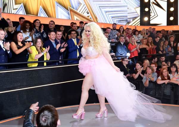 Trisha Paytas enters the Celebrity Big Brother house at Elstree Studios in Borehamwood, Herfordshire. PRESS ASSOCIATION Photo. Picture date: Tuesday August 1, 2017. See PA Story SHOWBIZ CBB. Photo credit should read: Ian West/PA Wire