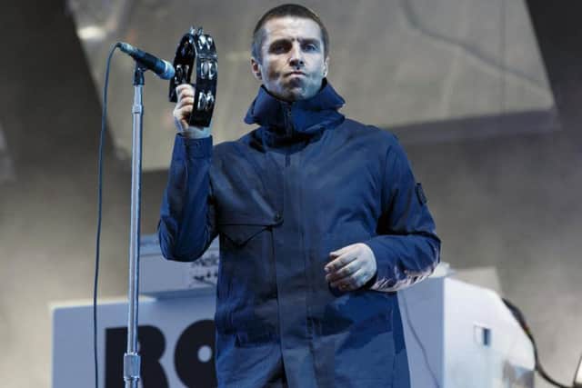 Former Oasis frontman Liam Gallagher in action at Leeds Festival. Pic: Katy Blackwood.