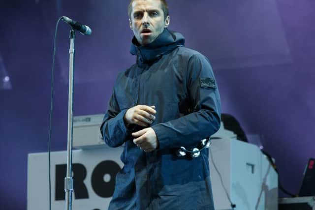 Liam Gallagher displayed plenty of rock 'n' roll attitude at Leeds Festival. Pic: Katy Blackwood.