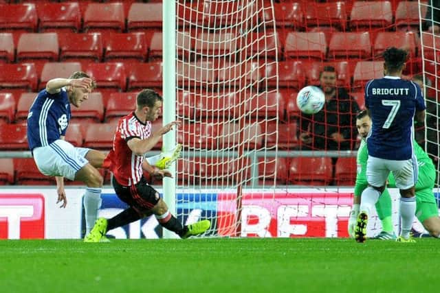 Callum McManaman went close in the first half