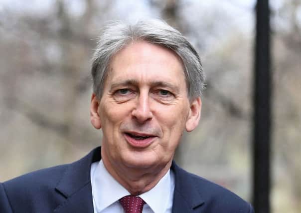 Embargoed to 2000 Wednesday September 13

File photo dated 07/02/17 of  Philip Hammond who will finance chiefs that Brussels will not be allowed to use Brexit to introduce "protectionist" measures designed to target the City of London. PRESS ASSOCIATION Photo. Issue date: Wednesday September 13, 2017. The Chancellor will accept the European Union has legitimate concerns about the supervision of financial markets in London which provide services across the continent. See PA story POLITICS Hammond. Photo credit should read: Stefan Rousseau/PA Wire