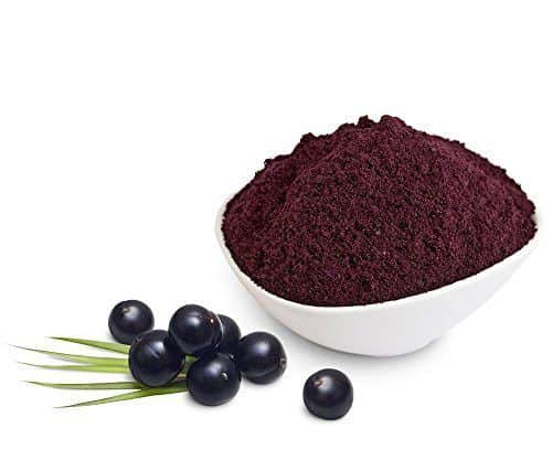 Acai berries come from the rainforests of South America.