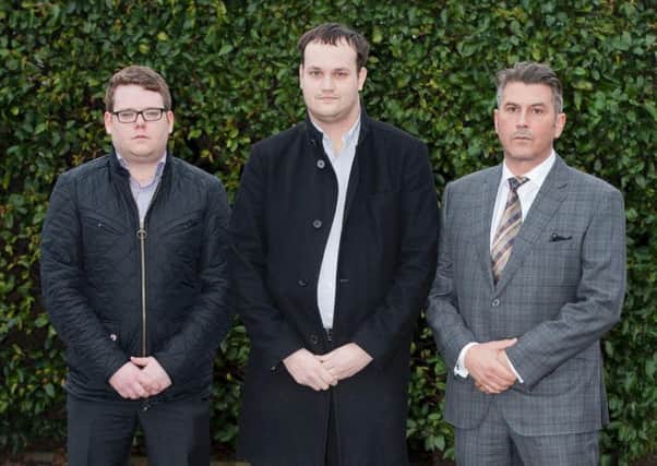 Jamie Wyatt, Michael Hughes and Stephen Oliver.