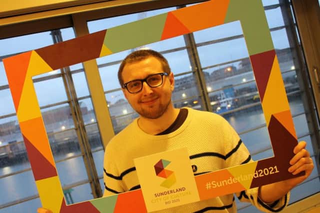 Jordan Carling is one of the community champions for Sunderland's 2021 City of Culture bid.