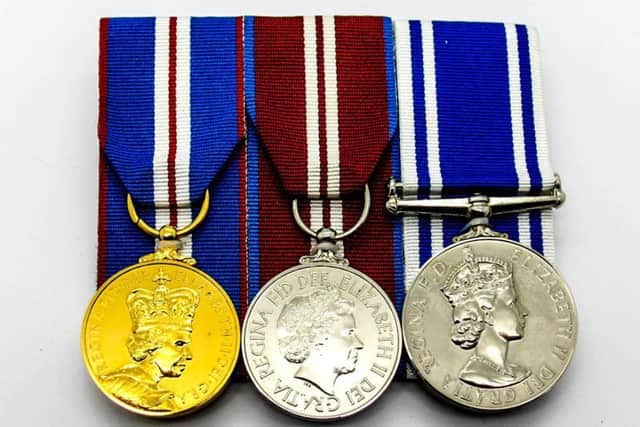 Sgt Smith's medals