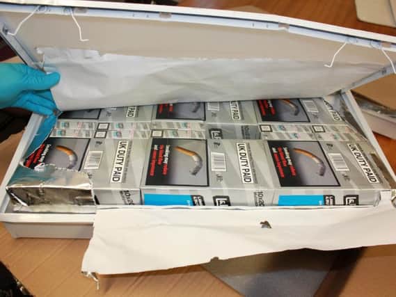 The gang attempted to smuggle more than 1.8million cigarettes into the UK.
