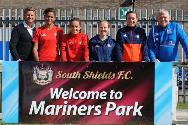 New alliance: Sunderland Ladies at their new home