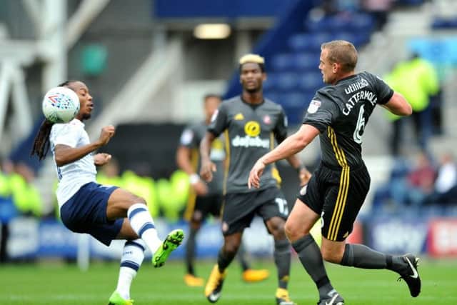 Preston North End FC 2-2 Sunderland AFC 30-09-2017. Picture by FRANK REID