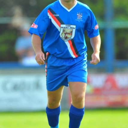 Former HUFC player and current Whitby Town manager Darren Williams. Picture by FRANK REID