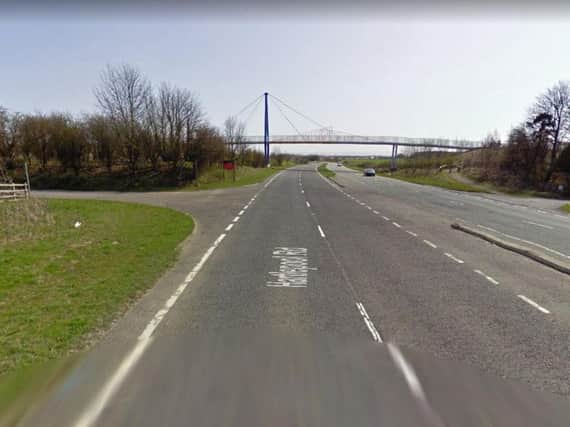 The incident happened on the A689. Image by Google Maps.