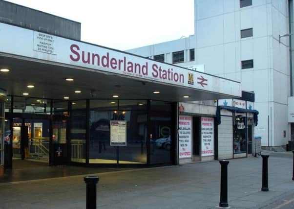 Sunderland Railway Station.