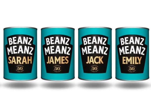 Make your own personalised beans