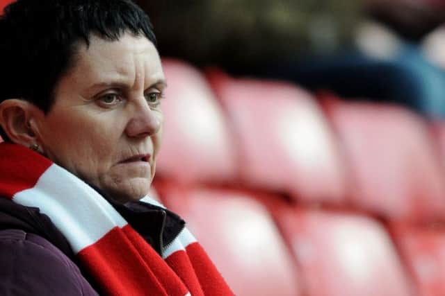A Sunderland fan watches Saturday's draw against QPR. Picture by Frank Reid