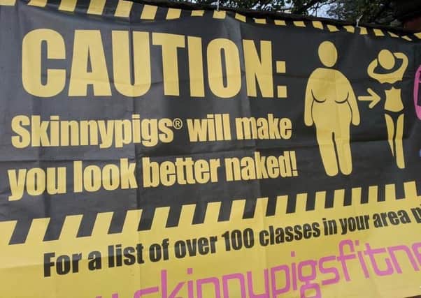 The Skinnypigs advert