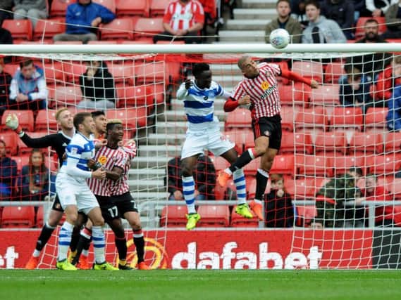 Jason Steele can only watch on as QPR score the opening goal.