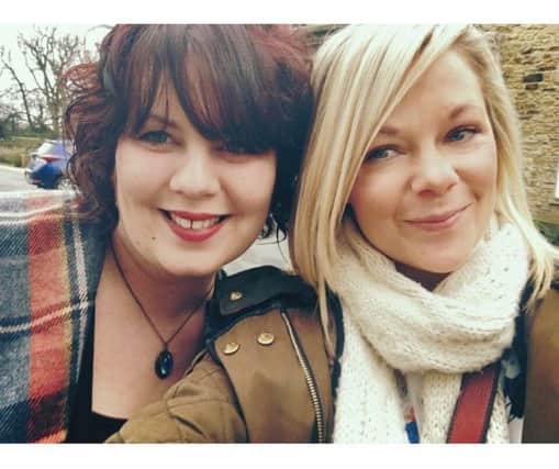 From left, friends Leigh Varga and Rachael Hindle will sleep rough for one night in Sunderland to raise funds for charity Centrepoint.