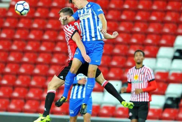 Paddy McNair in action for Sunderland Under-23s.