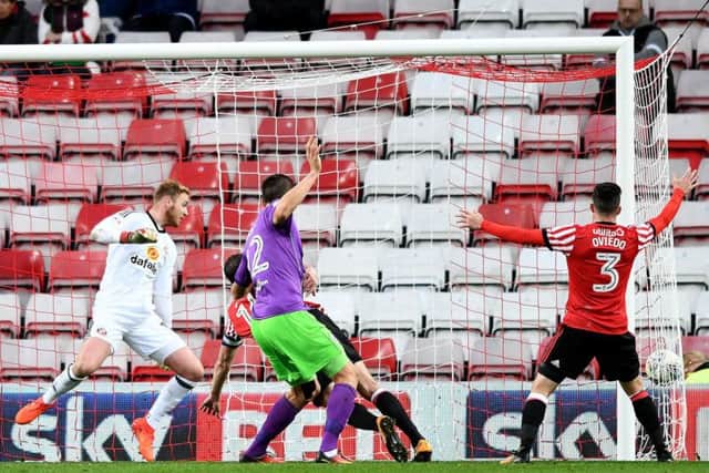 Milan Djuric's header wins the game for Bristol City.