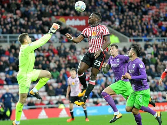 Lamine Kone was pushed up front late on against Bristol City.