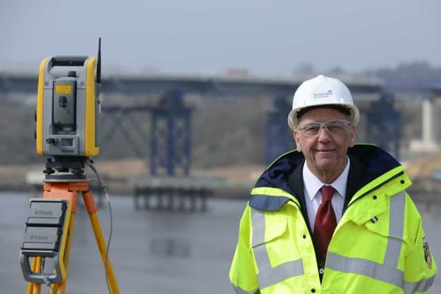 Sunderland City Council leader Paul Watson at the New Wear Crossing site