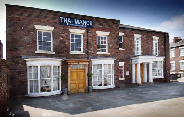 The former Thai Manor is set to be transformed.