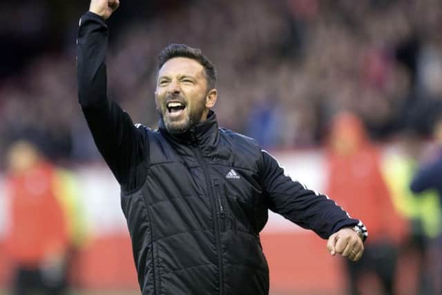 File photo dated 09-07-2015 of Aberdeen manager Derek McInnes PRESS ASSOCIATION Photo. Issue date: Monday July 17, 2017. Derek McInnes has had to deal with more key players leaving than his entire spell in charge combined. See PA story SOCCER Preseason Scottish Talking Points. Photo credit should read Jeff Holmes/PA Wire.