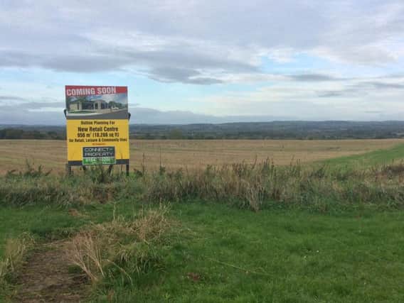Land earmarked for 150 homes in West Rainton.