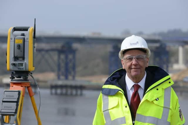 Paul Watson and the site of the New Wear Crossing.