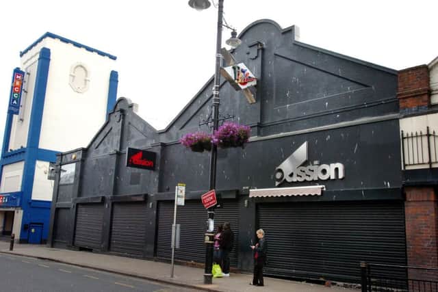 The incident started inside Passion nightclub.