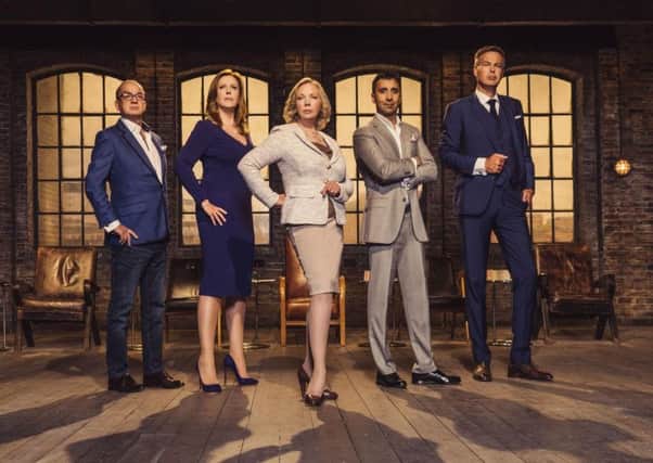 The new Dragons' Den line-up.