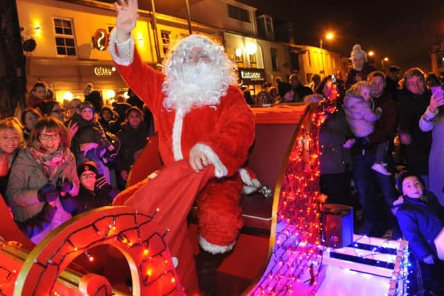Santa was the guest of honour at last year's Seaham switch-on.