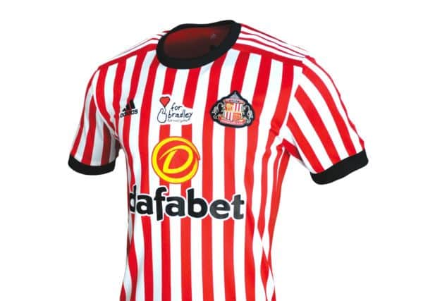 The limited edition adult shirt which will be available. Picture by SAFC.