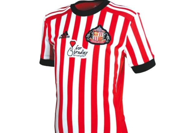 The limited edition junior shirt which will be available. Picture by SAFC.