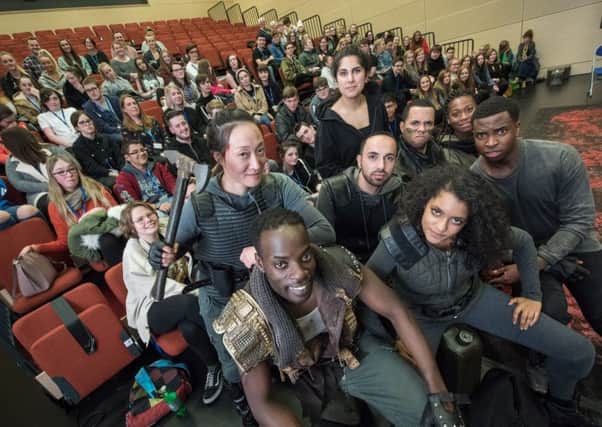 The National Theatre performed its adaptation of Shakespeares Macbeth to Sunderland College students.