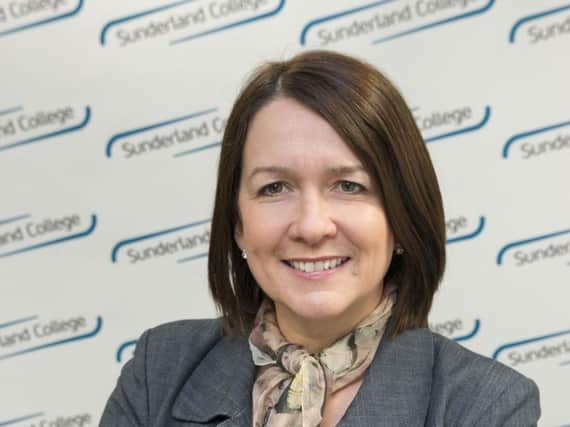Ellen Thinnesen, principal at Sunderland College.