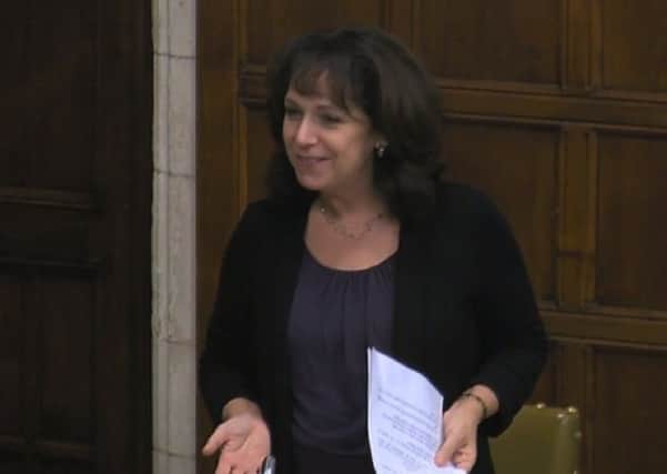 Sunderland Central MP Julie Elliott addresses the Westminster Hall debate