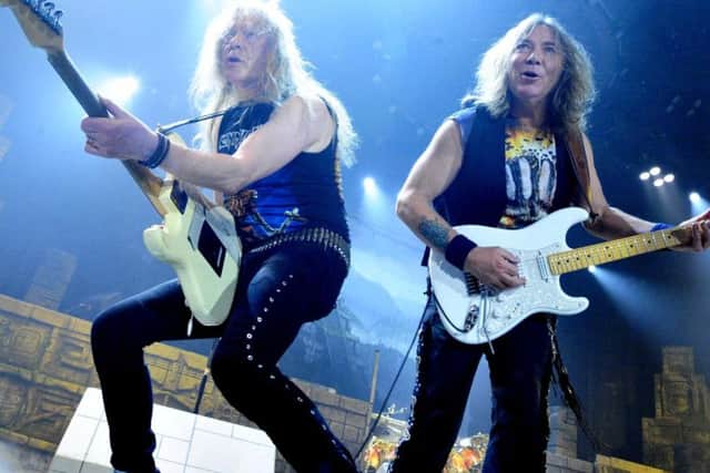 Rockers Iron Maiden are one of the artists who have taken steps to combat ticket touting. Pic: Carl Chambers.